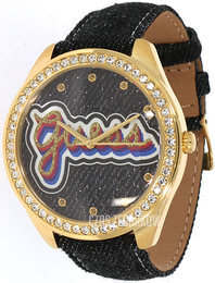 Guess Drew Czarny/Skóra Ø44 mm W1276L2