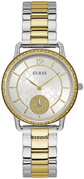 Guess Srebrny/Stal w odcieniu złota Ø36 mm W1290L1