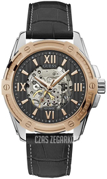 Guess Czarny/Skóra Ø45 mm W1308G1