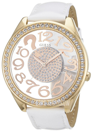 Guess Zestaw kryształów/Skóra Ø35 mm W13096L1