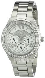Guess Biały/Stal Ø36 mm W13563L1
