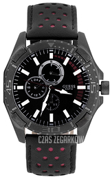 Guess Czarny/Skóra Ø45 mm W15071G3