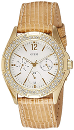 Guess Rock Candy Biały/Skóra Ø37 mm W16574L1