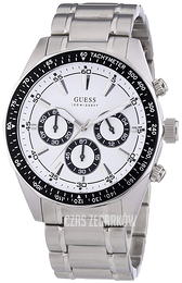 Guess Srebrny/Stal Ø43 mm W16580G1