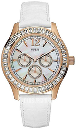 Guess Trend Biały/Skóra Ø40 mm W17516L1