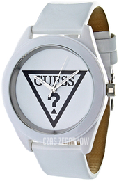 Guess Biały/Skóra Ø40 mm W65014L1