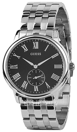 Guess Wafer Czarny/Stal Ø39 mm W80046G1