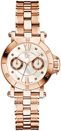 Guess Biały/Stal w kolorze różowego złota Ø36 mm X74008L1S