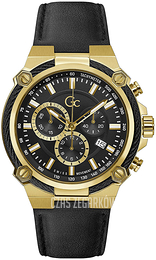 Guess Czarny/Skóra Ø44 mm Y24011G2MF