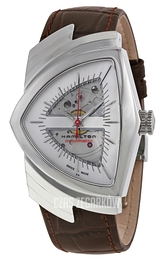 Hamilton American Classic Ventura Srebrny/Skóra Ø38 mm H24515551