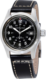 Hamilton American Classic Ventura Czarny/Guma H24585331