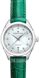 Hamilton Jazzmaster Biały/Skóra Ø30 mm H32275890