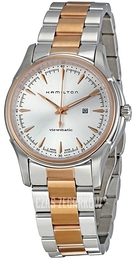 Hamilton American Classic Jazzmaster Srebrny/Stal w kolorze różowego złota Ø34 mm H32305191