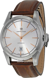 Hamilton Jazzmaster Srebrny/Skóra Ø34 mm H32315891