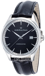 Hamilton Jazzmaster Czarny/Skóra Ø40 mm H32451731