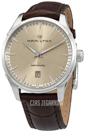 Hamilton Jazzmaster Beżowy/Skóra Ø40 mm H32475520
