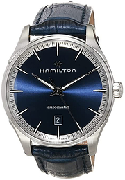 Hamilton American Classic Jazzmaster Niebieski/Skóra Ø40 mm H32475640