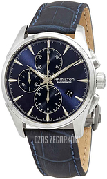 Hamilton Jazzmaster Niebieski/Skóra Ø42 mm H32586641