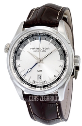 Hamilton Srebrny/Skóra Ø42 mm H32605551