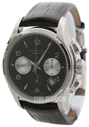 Hamilton American Classic Jazzmaster Jazzmaster Czarny/Skóra Ø42 mm H32656733