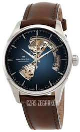 Hamilton American Classic Jazzmaster Niebieski/Skóra Ø40 mm H32675540
