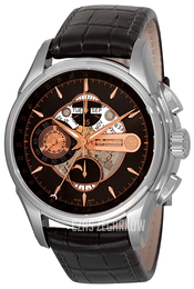 Hamilton American Classic Jazzmaster Maestro Brązowy/Skóra Ø45 mm H32696731