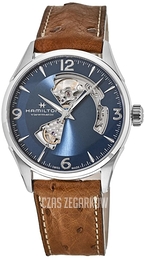 Hamilton Jazzmaster Niebieski/Skóra Ø42 mm H32705041