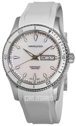 Hamilton American Classic Jazzmaster Seaview Biały/Guma Ø42 mm H37555911