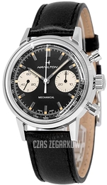 Hamilton American Classic Intra-Matic Czarny/Skóra Ø40 mm H38429730