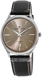Hamilton Jazzmaster Brązowy/Skóra Ø40 mm H38525721