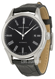 Hamilton American Classic Timeless Valiant Czarny/Skóra Ø40 mm H39515734