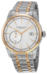Hamilton American Classic Railroad Srebrny/Stal w kolorze różowego złota Ø42 mm H40525151