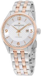 Hamilton Jazzmaster Srebrny/Stal w kolorze różowego złota Ø44 mm H42725151