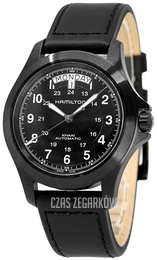 Hamilton Khaki Field Czarny/Skóra Ø40 mm H64465733