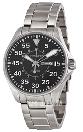 Hamilton Khaki Aviation Czarny/Stal Ø42 mm H64611135