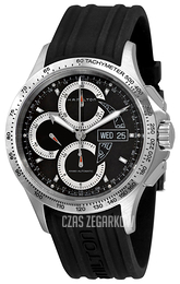 Hamilton Khaki Chronograph Czarny/Guma Ø42 mm H64616331
