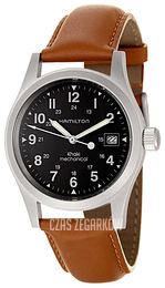 Hamilton Khaki Field Czarny/Skóra Ø42 mm H69419533