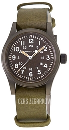 Hamilton Khaki Field Zielony/Skóra Ø38 mm H69449861