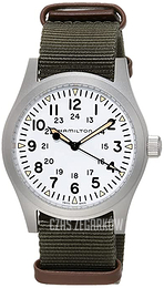 Hamilton Khaki Field Biały/Skóra Ø42 mm H69529913