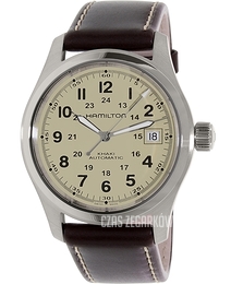 Hamilton Khaki Field Beżowy/Skóra Ø38 mm H70455523