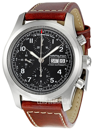 Hamilton Khaki Czarny/Skóra Ø42 mm H71556537