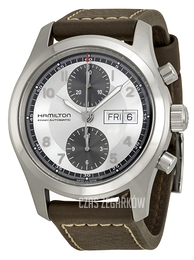 Hamilton Khaki Field Srebrny/Skóra Ø42 mm H71566553