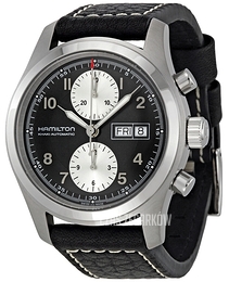 Hamilton Khaki Field Czarny/Skóra Ø42 mm H71566733
