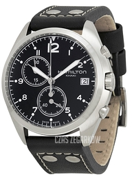 Hamilton Khaki Pioneer Czarny/Skóra Ø41 mm H76512733