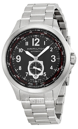 Hamilton Khaki Aviation Czarny/Stal Ø42 mm H76655133