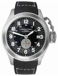 Hamilton Khaki Czarny/Guma Ø40 mm H77415333