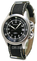 Hamilton Khaki Czarny/Skóra Ø40 mm H77515433