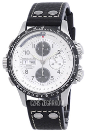 Hamilton Khaki Srebrny/Skóra Ø44 mm H77626553