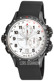 Hamilton Khaki Biały/Guma Ø42 mm H77682313