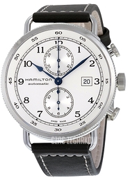 Hamilton Khaki Biały/Skóra Ø44 mm H77706553